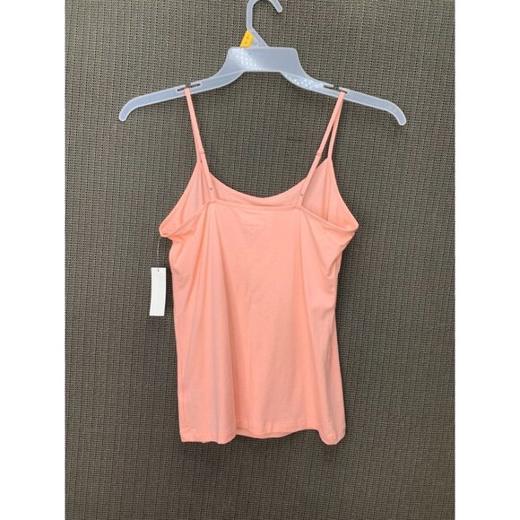 Time And Tru Womens Size S (4-6) Peach Camisole Top Adjustable Straps - Picture 1 of 7